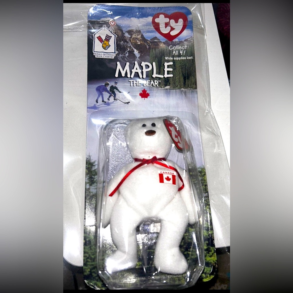 TY Maple the Bear, Ronald McDonald House Charities, With Errors